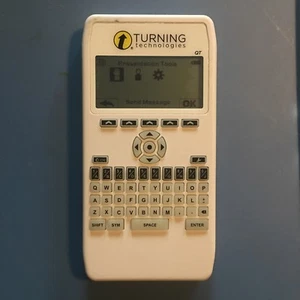 Turning Technologies QT RCQR-01 Student Keypad/Remote/Clicker QWERTY Keyboard - Picture 1 of 3