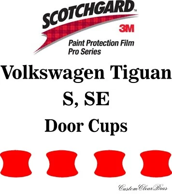 3M Scotchgard Paint Protection Film Pro Series 2022 2023 2024 Volkswagen Tiguan - Image 1 of 3