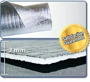 SmartSHIELD -3 Condotti HVAC Isolamento Riflettente Nucleo Schiuma 24" X 10ft - Foto 1 di 3