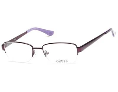 NEW ORIGINAL GUESS GU 2514 082 Matte Violet Women's Eyeglasses 50mm 17 135 - Image 1 of 2