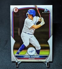 Logan Wagner 1st Rookie Card RC 2023 Bowman Prospects BP-36 Los Angeles Dodgers