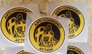 Adesivi Antifa Succhia ANTI COMUNISMO PRO CAPITALISMO lotto di 3 - Foto 1 di 6