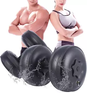 Water Filled Dumbbells Set - Water Filled Weights - Portable Travel Weights - We - Picture 1 of 12