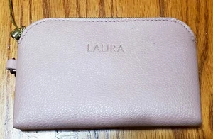 Change Purse*Pink Pebble PU Leather *Zipper Closure*Pre-owned.  - Picture 1 of 7