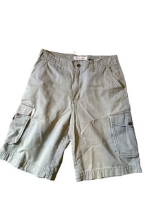 Timberland Cargo Shorts Mens Size 34 Khaki Tan Hiking  100% Cotton See Details - Picture 1 of 7