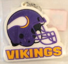 Nfl Minnesota Vikings Rubber Keychain, New