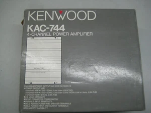 KENWOOD KAC-744, 4-Fach Auto-Endstufe, NEU!!! - Bild 1 von 7