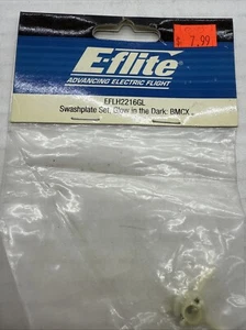 E-FLITE HELICOPTER PART - EFLH2216GL = GLOW-IN-THE-DARK SWASHPLATE SET F14 - Picture 1 of 1