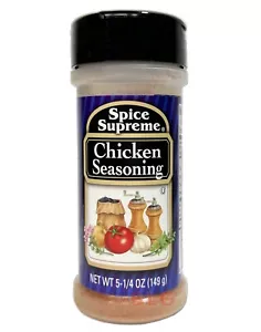 Ground CHICKEN SEASONING Spice Supreme Food Seasonings Kitchen Cooking (1 Pack) - Picture 1 of 2