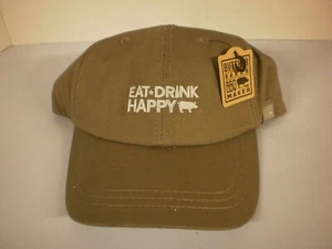 Open Road Eat Drink Happy Basebal Estilo Gorra Sombrero Ajustable Nuevo 010621 - Imagen 1 de 3