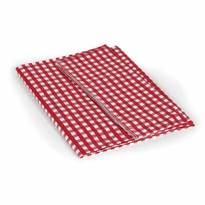 Camco 51019 Red/White 52" x 84" Table Cloth - Picture 1 of 3