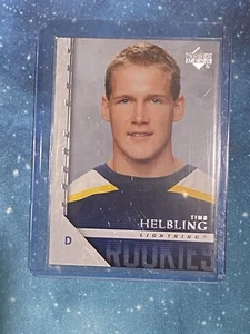 2005-06 Upper Deck Timo Helbling Young Guns RC Rookie Card# 231 Lightning - Picture 1 of 2