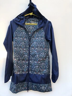 Chaqueta con Capucha Larga Ligera Asics LP para Mujer ~ Talla XS ~ Floral (B-13) Foto 1 de 4