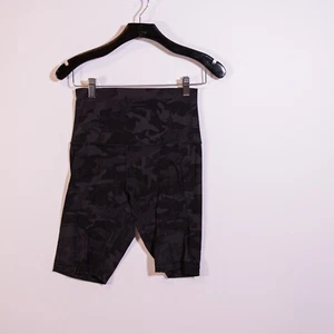 Lululemon Align Super High Rise Short 10" Heritage 365 Camo Deep Coal Multi 8 - Imagen 1 de 4