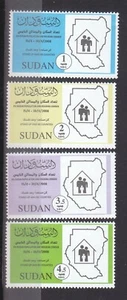 stamps SUDAN 2008 SC-611 614 HOUSING MNH SET CV$17 # 25 - Picture 1 of 2