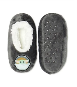 Star Wars Mandalorian Baby Yoda Fuzz Babba Zapatilla Calcetines S/M Niños Zapato Talla 8-13 - Imagen 1 de 1