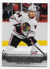 23/24 UPPER DECK SERIES 1 DEBUT DATES Hockey (#DD1-DD25) U-Pick From List