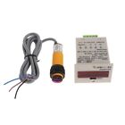 LED Auto Display Digital Zähler 0-999999 6 Ziffern Photoelektrischer Schalter Sensor