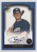 2003 Bowman Signs of the Future Corey Hart #SOF-CJH Auto