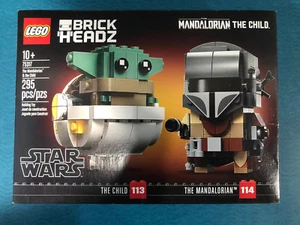 LEGO STAR WARS BRICKHEADZ MANDALORIAN & CHILD 75317 - Picture 1 of 1