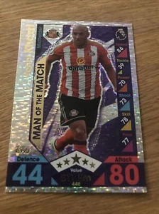 Wahbi Khazri Sunderland AFC MOTM Match Attax 2016/17 Football Card - Picture 1 of 2