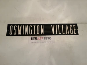 Autobús de depósito ciego Osmington Village - Swanage/Weymouth 1972 30"" - regalo - Imagen 1 de 12