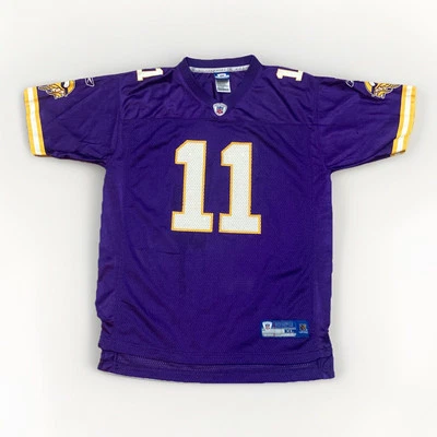 Camiseta Daunte Culpepper Reebok Minnesota Vikings Juvenil XL Púrpura NFL Foto 1 de 4