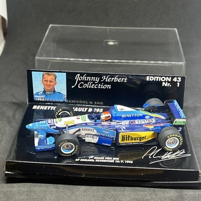 Minichamps 1:43 - BENETTON B 195 Johnny Herbert F1 1995  Silverstone - Immagine 1 di 4