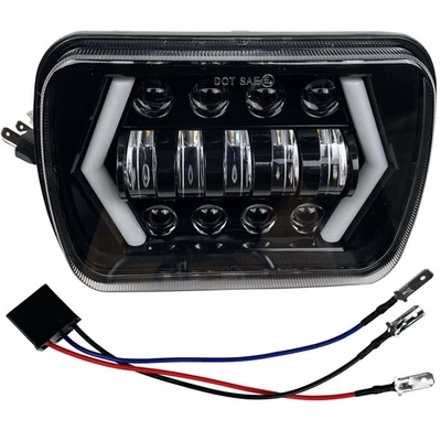 Faro LED 5x7" 7x6" haz alto bajo DRL para camioneta Toyota 1982-1995 4Runner Foto 1 de 4