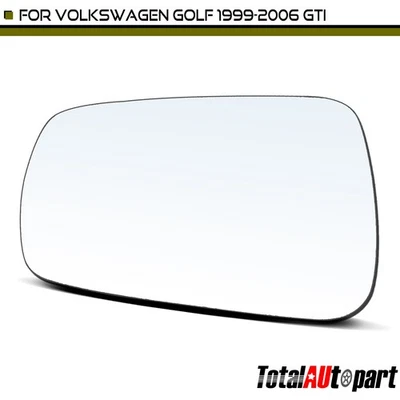 Espejo de cristal para Volkswagen Golf 1999-2006 GTI 2006-2007 conductor sin calefacción LH Foto 1 de 4