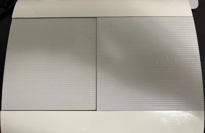 PlayStation 3 PS3 Slim White 500GB Console (CECH-4001) TESTED & WORKS - Image 1 of 4