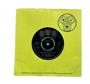 E651, Every Beat Of My Heart , Gladys Knight, 7” Single, Excellent Condition - Picture 1 of 4