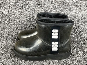 UGGS Clásico Transparente Mini Juvenil EE. UU. 12 Ropa Informal Impermeable Botas de Lluvia Bota de Nieve - Imagen 1 de 8