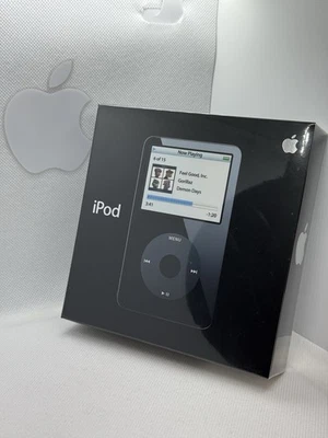 Apple iPod Classic 5th 5.5 Generation Schwarz 30GB Wolfson Video DAC NEU A1136 - Bild 1 von 4
