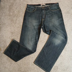 Wrangler Jeans Uomo 40x32 Relaxed Boot Taglio Jeans (Adatto 40x32) - Foto 1 di 18