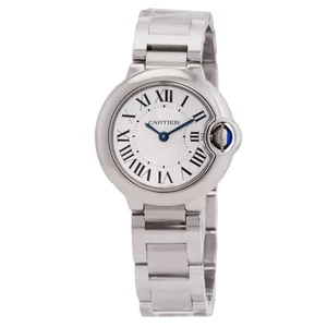 Cartier Ballon Bleu 28 mm Silver Dial Watch WSBB0073 - Picture 1 of 3