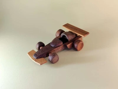 Handmade Small Formula 1 Car – Unique Mini Racing Model Toy, Christmas Gift - Image 1 of 4