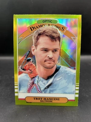 2019 Donruss Optic #5 Trey Mancini Lime Green - Image 1 of 2