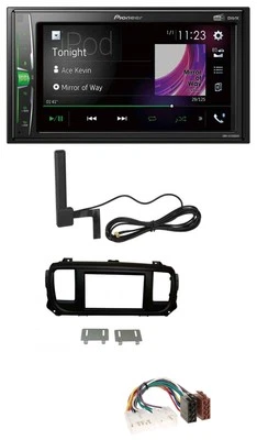 Pioneer MP3 DAB AUX 2DIN Bluetooth Autoradio für Toyota Proace Verso ab 2016 - Bild 1 von 4