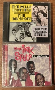 The Ink Spots 2 CD Lot: If I Didn’t Care Brand New Sealed Great Legends Of Song - Picture 1 of 3