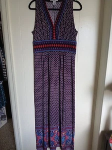 Maxi Vestido Boho Floral Sin Mangas Jersey WISP Ella Talla Para Mujer’s 10 - Imagen 1 de 13