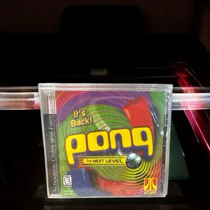 Pong The Next Level Atari CD ROM Scholastic Win 95/98 Hasbro Neu Sealed - Bild 1 von 4