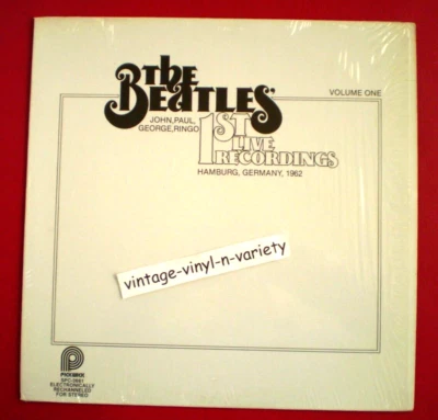 The Beatles /  1ST  LIVE RECORDINGS VOL 1  1962   IN SHRINK  LP STEREO NM/NM Foto 1 de 4