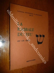 LA KABBALE DU FEU GRAD COLLECTION MYSTIQUES & RELIGIONS VOL. IN FRANCESE - Bild 1 von 3