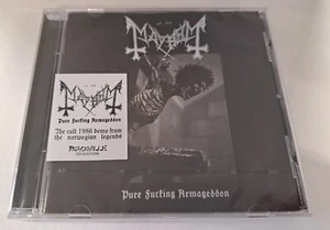 Mayhem Pure Fucking Armageddon New CD Remastered Reissue - Picture 1 of 2