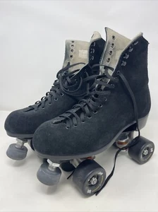 Riedell Quad FS135 Skate Boot Only Black Size 7 Width D New Without Box - Picture 1 of 11