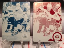 Nathan Beaulieu 1/1 2014-15 UD Series 2 Base Printing Plate Cyan&Magenta #354