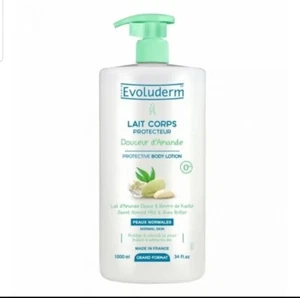 EVOLUDERM Lait Corps Protecteur Sweet Almond Milk & Shea Butter Body Lotion 1LTR - Picture 1 of 2