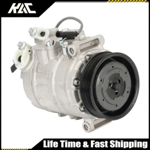 A/C Compressor 158357 For BMW 328xi 2007-2008; 525i; 325i; 330i; 128i; M3; M5 M6 - Picture 1 of 12