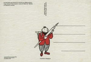 CHALAND LE JEUNE ALBERT EN MANNEKEN-PIS - CBEBD & MAGIC-STRIP 1986 - Imagen 1 de 2